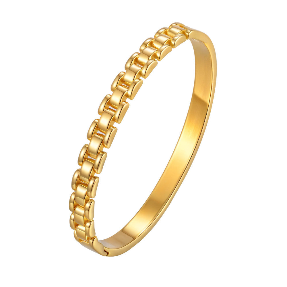 Bracciale Semplice in Acciaio Inossidabile